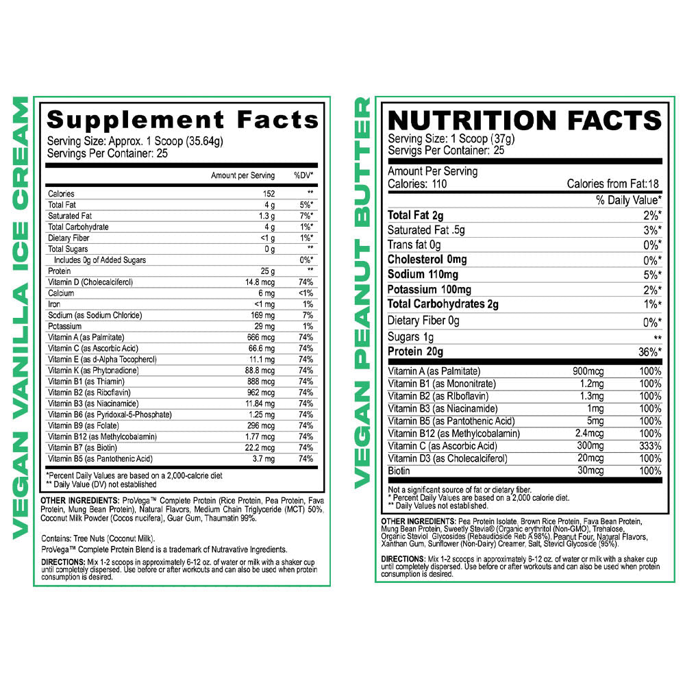 Black Magic Supply vegan protein supplement.