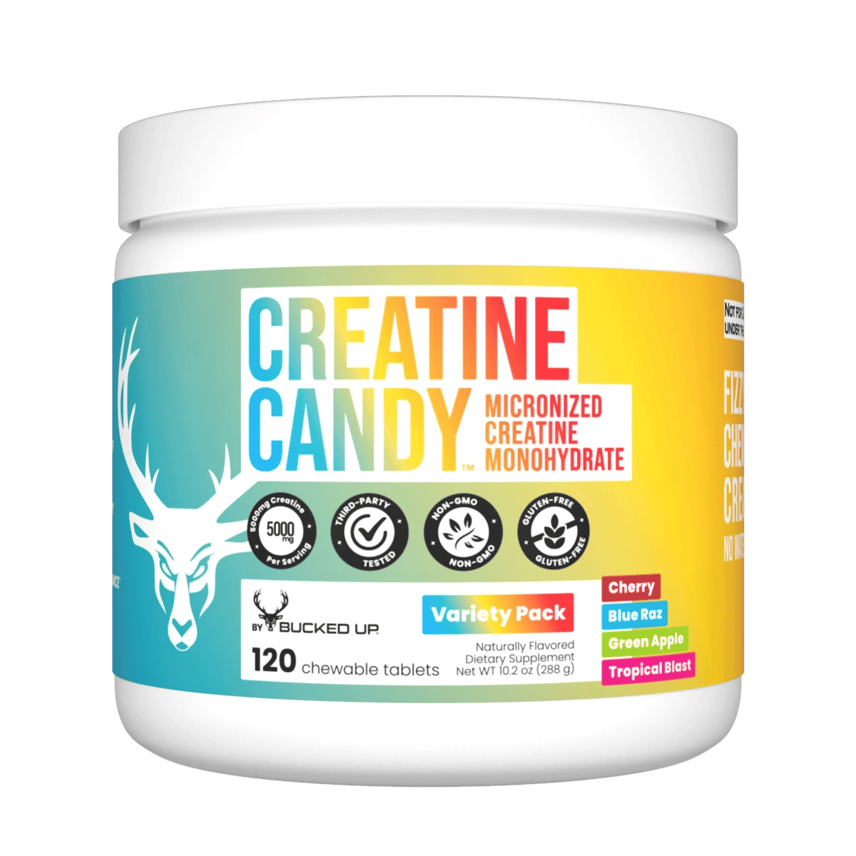 Bucked Up Creatine Candy Variety Pack