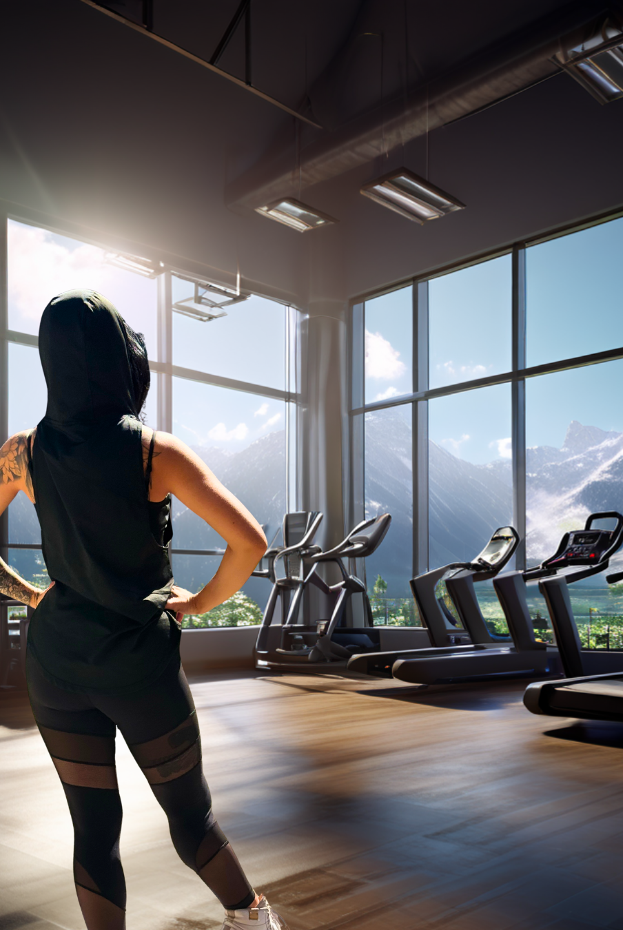 BulkBully Gym Tank Top - Model Montana Roycroft