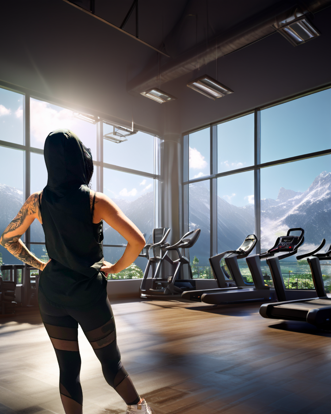 BulkBully Gym Tank Top - Model Montana Roycroft