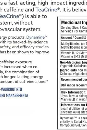 Dynamine supplement information and benefits