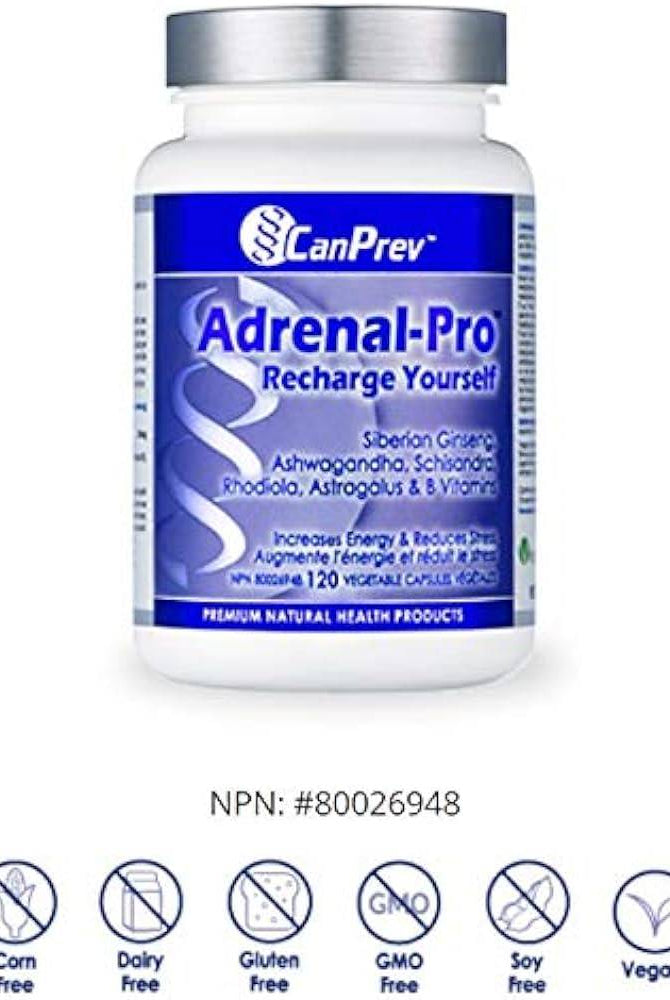 Adrenal-Pro Recharge Yourself supplement bottle
