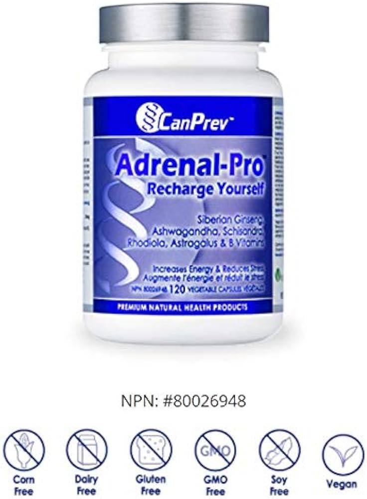 Adrenal-Pro Recharge Yourself supplement bottle