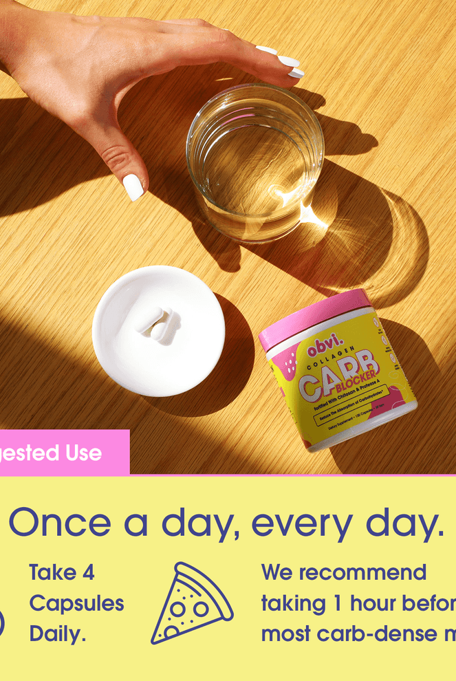 Daily use instructions for Obvi Carb Blocker