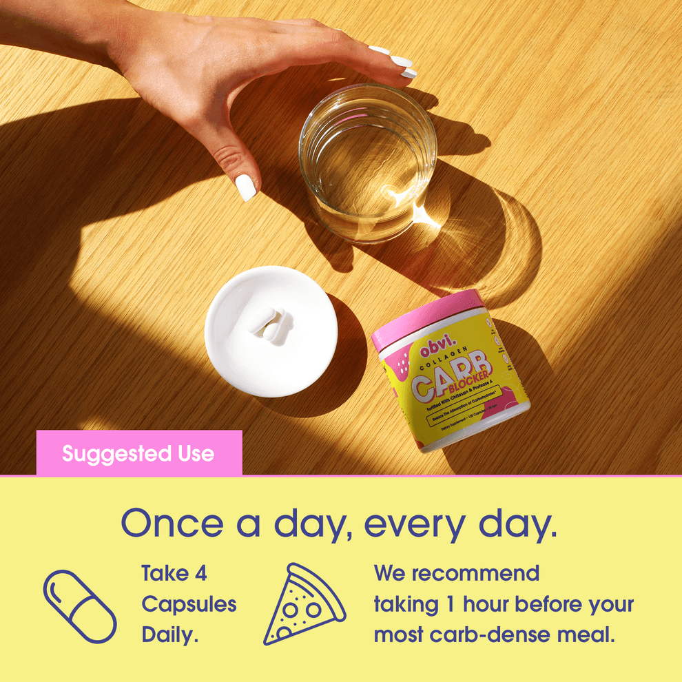 Daily use instructions for Obvi Carb Blocker