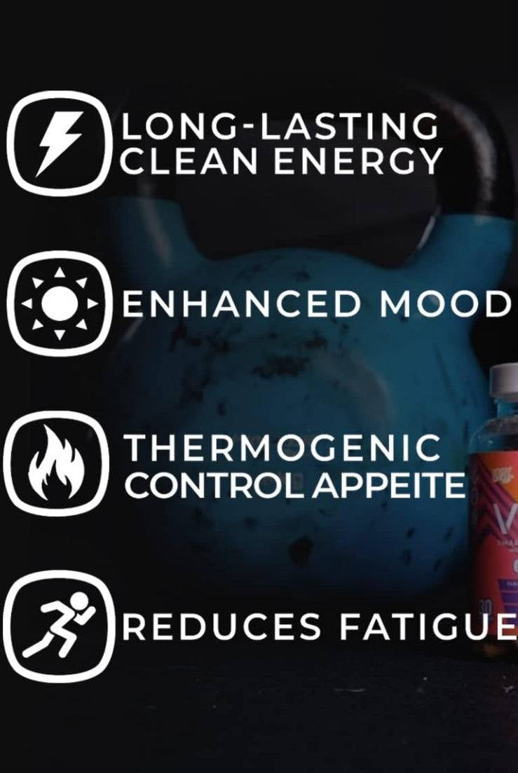 VNDL Vibes benefits: energy, mood, thermogenic, fatigue reduction
