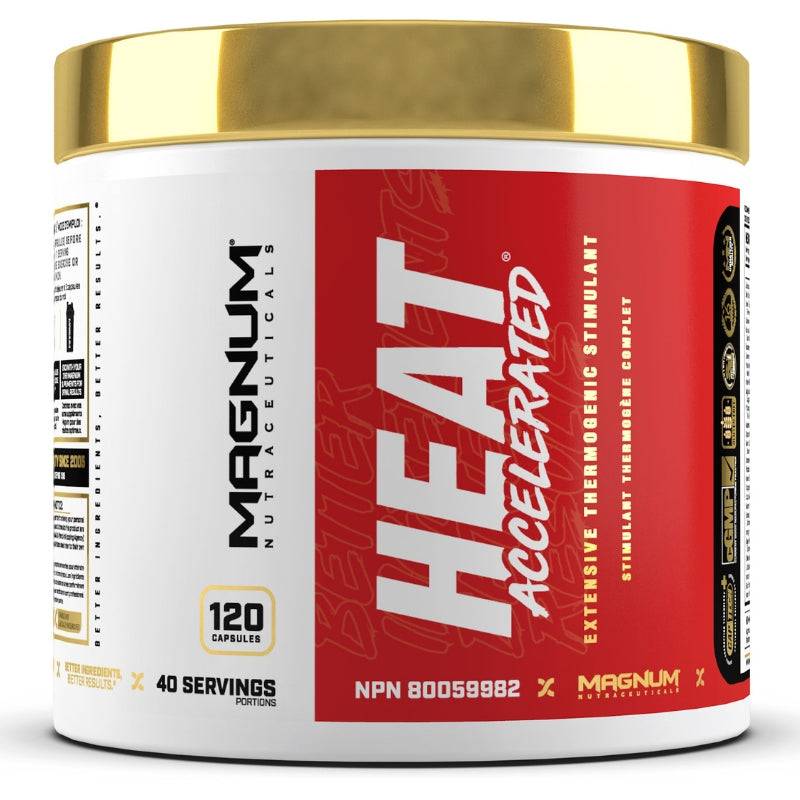 Magnum-Heat Accelerated Thermogenic Stimulant front label