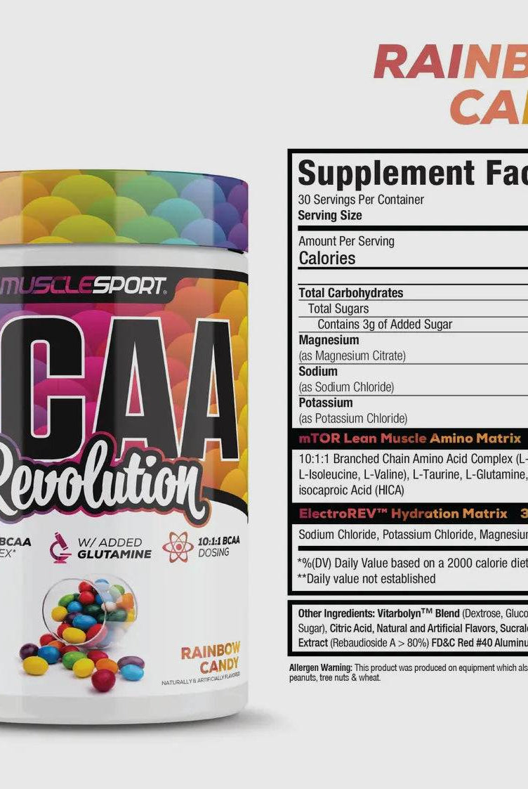 MuscleSports Rainbow Candy