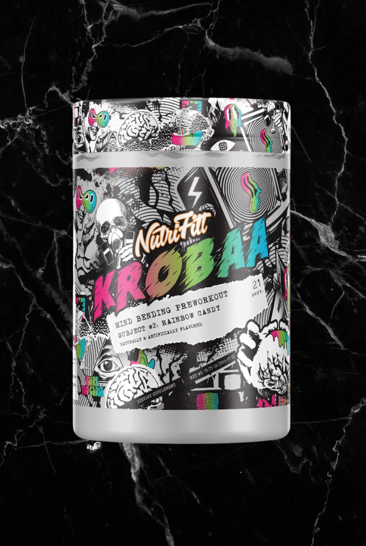 KROBA Nootropic Boost - Energy & Focus Pre-Workout in Candy flavor by NutriFitt