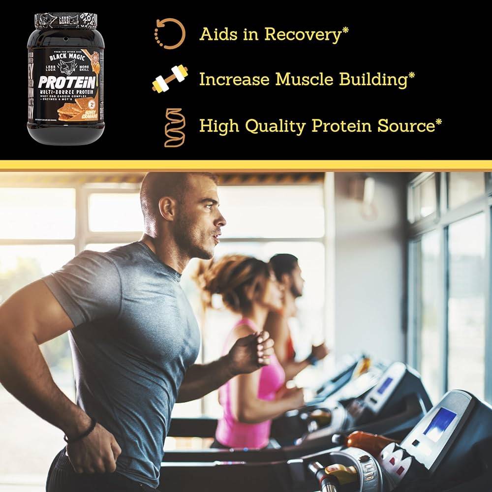 Black Magic Protein benefits: recovery, muscle building, high quality