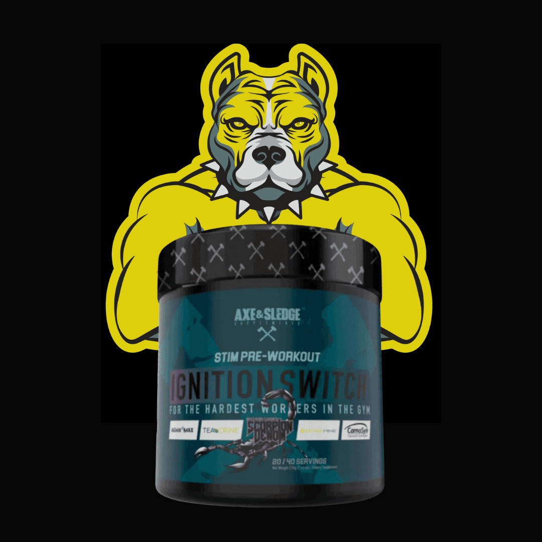 Axe & Sledge Pre Workout Ignition Switch Scorpion Venom BulkBully