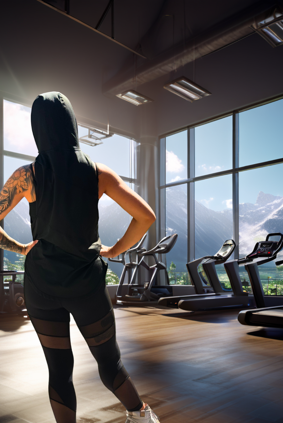 BulkBully Gym Tank Top - Model Montana Roycroft