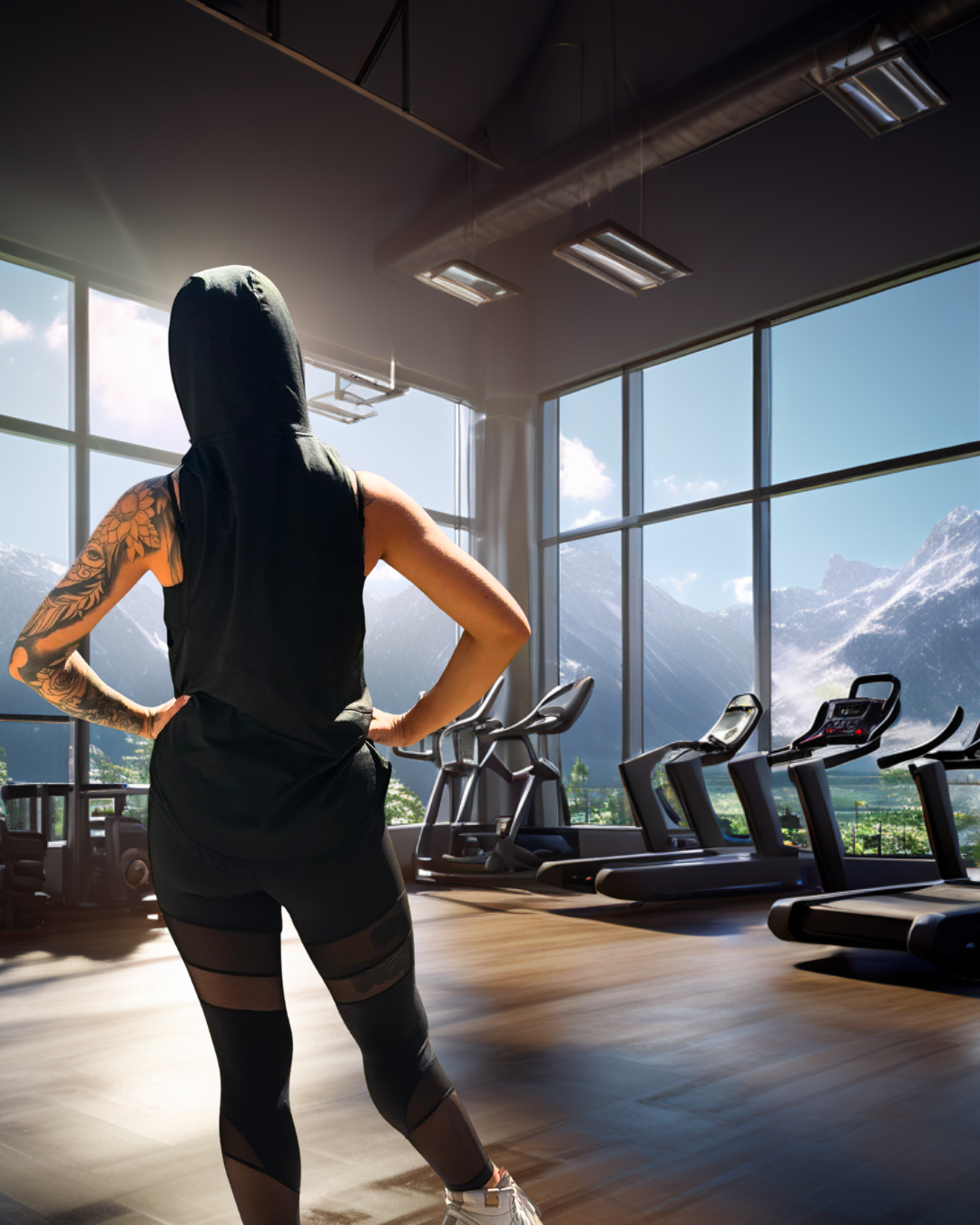 BulkBully Gym Tank Top - Model Montana Roycroft