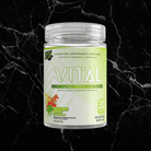 VNDL Project Vital Sour Dino Candy flavor EAA BCAA supplement for hydration, endurance, and muscle recovery with essential amino acids.