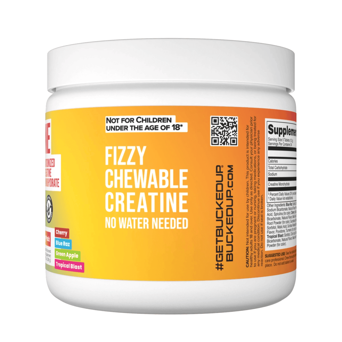 Fizzy Chewable Creatine Variety Pack for muscle support