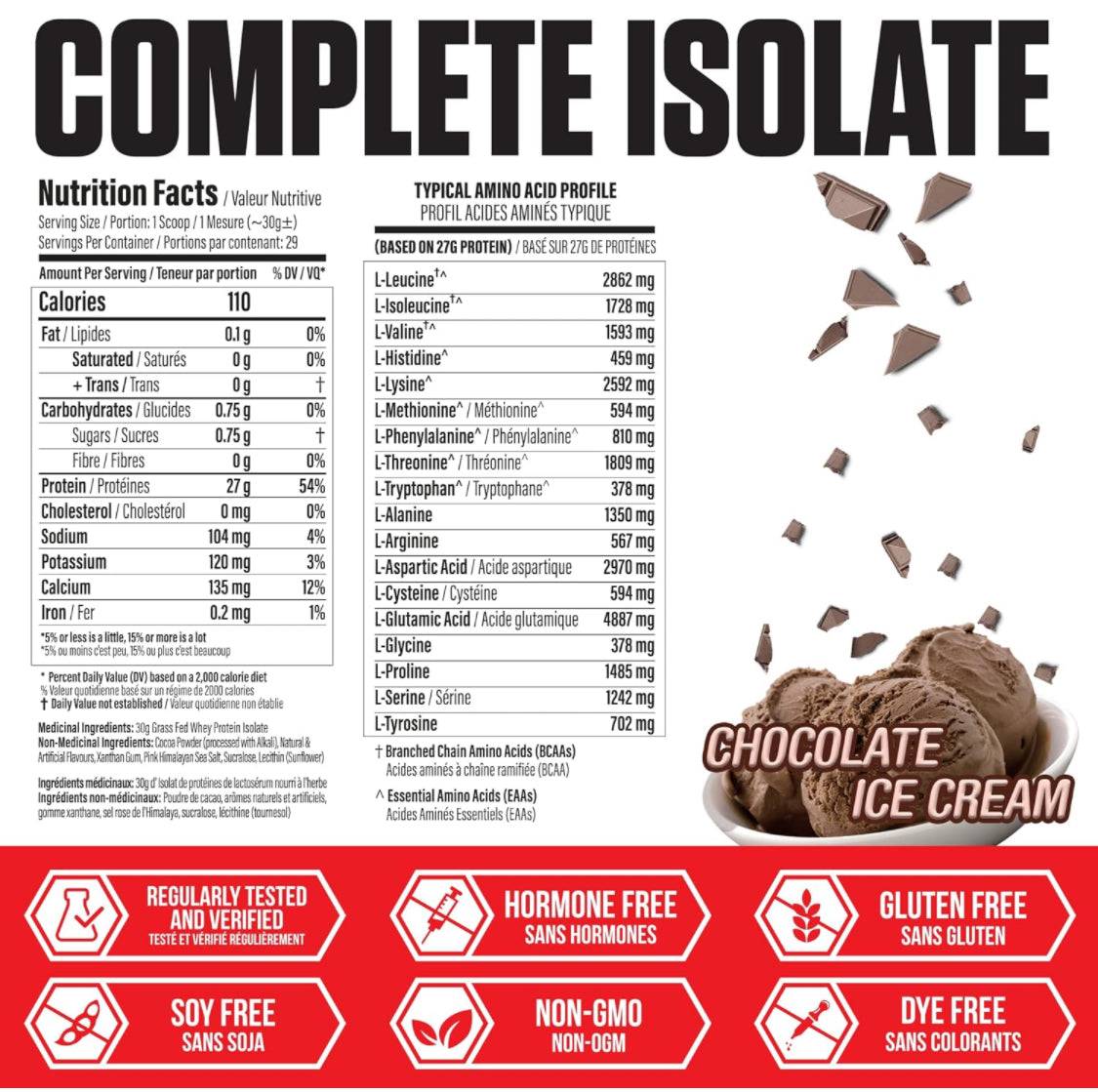 Tc Complete High-Quality Supplements, TC Nutrition isolate Chocolate – BulkBully ...