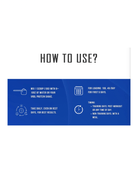 Usage instructions for VNDL Micronized Creatine with mixing directions, loading phase, and timing for training and non-training days.